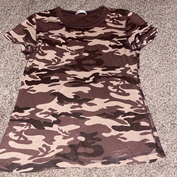 Brown camo shirt - Picture 1 of 3
